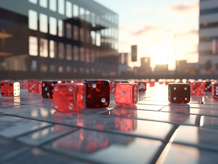 Live number draw and multiplier display Lightning Dice table interface showing number draw and multiplier history
